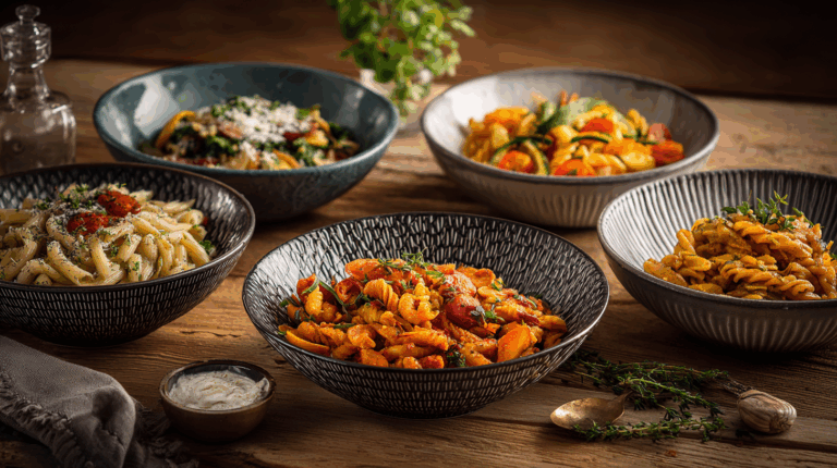 Leia mais sobre o artigo 5 receitas rápidas com massa integral para o jantar